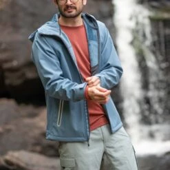 EMS Men's Clipper Soft Shell Jacket -Fam By Style 2071191 406 alt5