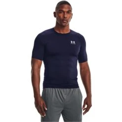 UNDER ARMOUR Men's HeatGear Armour Short Sleeve Tee 8 UNDER ARMOUR Men's HeatGear Armour Short Sleeve Tee -Fam By Style 2072785 402 alt2
