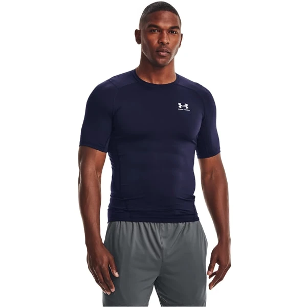 UNDER ARMOUR Men's HeatGear Armour Short Sleeve Tee 3 UNDER ARMOUR Men's HeatGear Armour Short Sleeve Tee - Image 3
