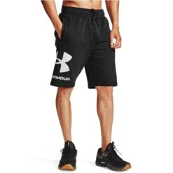 UNDER ARMOUR Men's UA Rival Fleece Shorts -Fam By Style 2072818 001 alt3