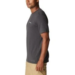 COLUMBIA Men's Tech Trail Short Sleeve Graphic Tee -Fam By Style 2072941 001 alt2