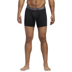 ADIDAS Men's Performance Boxer Briefs, 3 Pack -Fam By Style 2073642 031 alt4