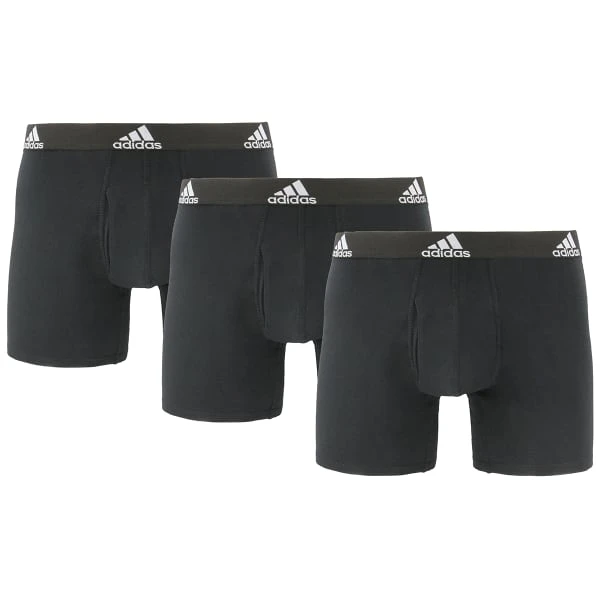 ADIDAS Men's Stretch Cotton Boxer Brief, 3 Pack 3 ADIDAS Men's Stretch Cotton Boxer Brief, 3 Pack - Image 3
