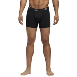 ADIDAS Men's Stretch Cotton Boxer Brief, 3 Pack 13 ADIDAS Men's Stretch Cotton Boxer Brief, 3 Pack -Fam By Style 2073646 001 alt3