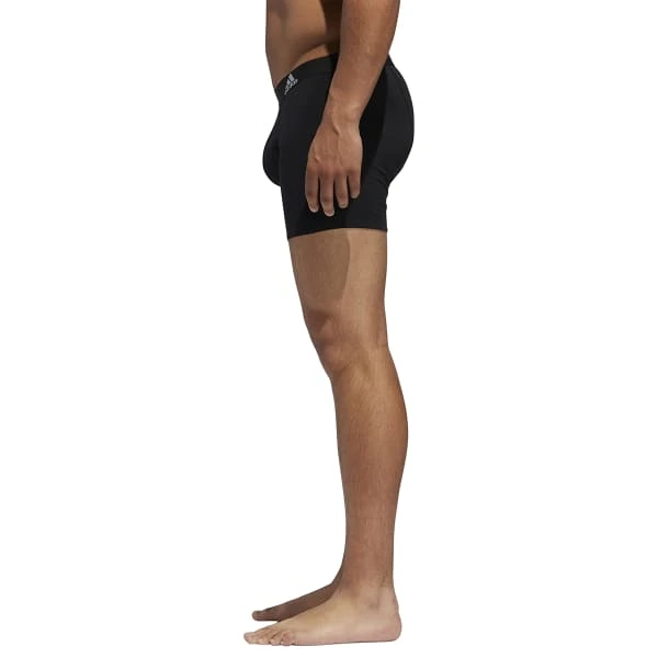 ADIDAS Men's Stretch Cotton Boxer Brief, 3 Pack 6 ADIDAS Men's Stretch Cotton Boxer Brief, 3 Pack - Image 6