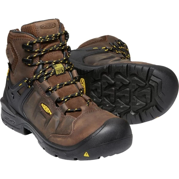 KEEN Men's Dover 6" WP Carbon Fiber Toe Work Boots 3 KEEN Men's Dover 6" WP Carbon Fiber Toe Work Boots - Image 3