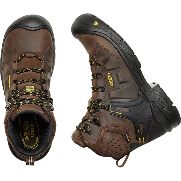 KEEN Men's Dover 6" WP Carbon Fiber Toe Work Boots 5 KEEN Men's Dover 6" WP Carbon Fiber Toe Work Boots - Image 5