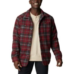 COLUMBIA Men's Windward Rugged Shirt Jacket -Fam By Style 2074796 601 alt3