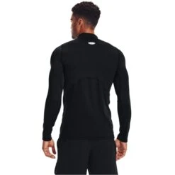 UNDER ARMOUR Men's ColdGear Fitted Mock Neck -Fam By Style 2074854 001 alt3