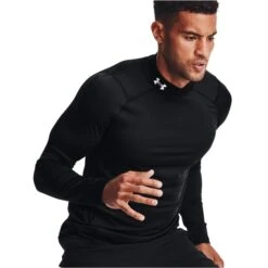 UNDER ARMOUR Men's ColdGear Fitted Mock Neck -Fam By Style 2074854 001 alt5