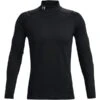 UNDER ARMOUR Men's ColdGear Fitted Mock Neck