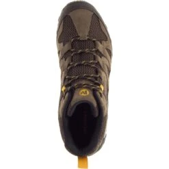 MERRELL Men's Alverstone Mid Waterproof Hiking Boots, Wide -Fam By Style 2074890 205 alt5