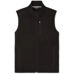 VAN HEUSEN Men's Full Zip Soft Fleece Vest -Fam By Style 2075011 001 alt2
