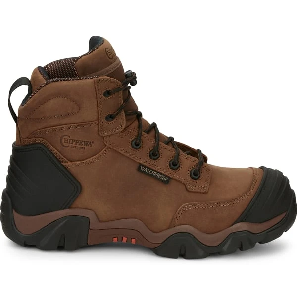 CHIPPEWA Men's 6" Waterproof Nano Comp Toe Hiking Boots 2 CHIPPEWA Men's 6" Waterproof Nano Comp Toe Hiking Boots - Image 2