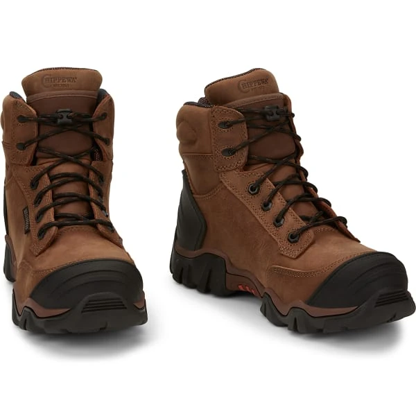 CHIPPEWA Men's 6" Waterproof Nano Comp Toe Hiking Boots 5 CHIPPEWA Men's 6" Waterproof Nano Comp Toe Hiking Boots - Image 5