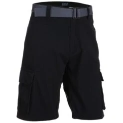 CARGO SUPPLIES Men's Belted Cargo Shorts