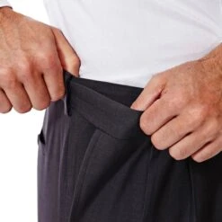 HAGGAR Men's E-CLO Stria Dress Pant -Fam By Style 2076210 003 alt3