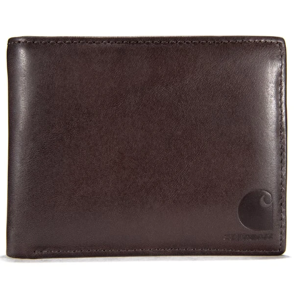 CARHARTT Men's Oil Tan Passcase Wallet 1 CARHARTT Men's Oil Tan Passcase Wallet