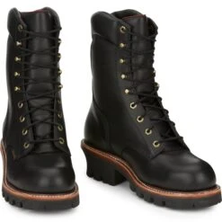 CHIPPEWA Men's Super DNA Steel Toe Insulated Logger Boots, Extra Wide (EEE) -Fam By Style 2076715 001 alt4