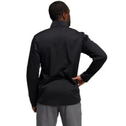 ADIDAS Men's Game And Go 1/4-Zip Pullover -Fam By Style 2076813 001 alt2