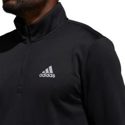 ADIDAS Men's Game And Go 1/4-Zip Pullover -Fam By Style 2076813 001 alt4
