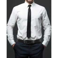 SKECHERS Men's 40MM Casual Perforated Belt -Fam By Style 2077422 001 alt2