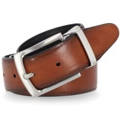 SKECHERS Men's 33MM Reversible Dress Belt