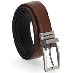 SKECHERS Men's 33MM Stretch Reversible Belt 5 SKECHERS Men's 33MM Stretch Reversible Belt -Fam By Style 2077425 201 alt2
