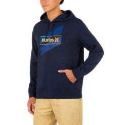 HURLEY Guys One And Only Slashed Hoodie -Fam By Style 2077477 402 alt4