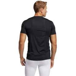 ADIDAS Men's Techfit Fitted Short Sleeve Tee 8 ADIDAS Men's Techfit Fitted Short Sleeve Tee -Fam By Style 2078055 001 alt2