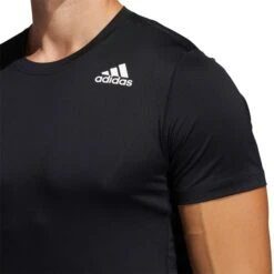ADIDAS Men's Techfit Fitted Short Sleeve Tee 10 ADIDAS Men's Techfit Fitted Short Sleeve Tee -Fam By Style 2078055 001 alt4