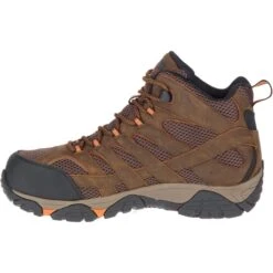 MERRELL Men's Moab Vertex Mid Waterproof Comp Toe Work Boots -Fam By Style 2078632 201 alt2