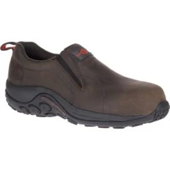 MERRELL Men's Jungle Moc Leather Comp Toe Work Shoe