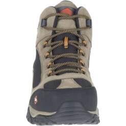 MERRELL Men's Moab Onset Mid Waterproof Comp Toe Work Boots -Fam By Style 2078638 206 alt3