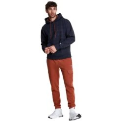 CHAMPION Men's Powerblend Pullover Hoodie -Fam By Style 2078668 402 alt4
