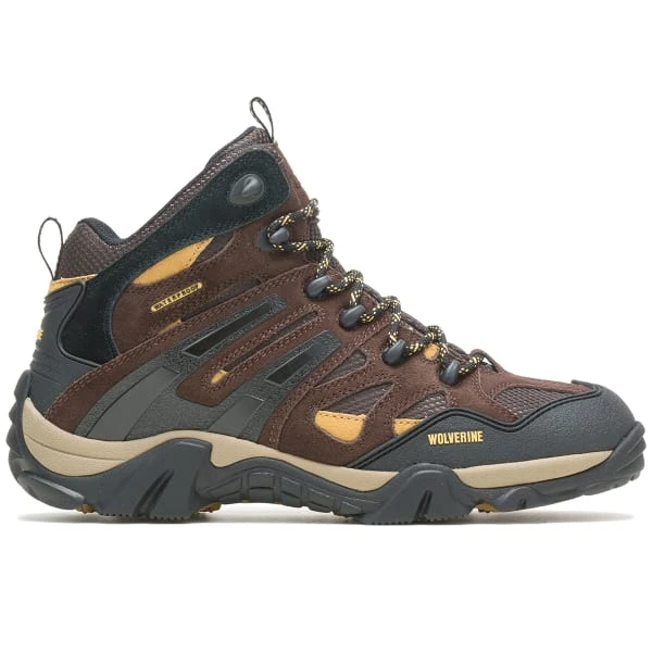 WOLVERINE Men's Wilderness Waterproof Hiking Boots 2 WOLVERINE Men's Wilderness Waterproof Hiking Boots - Image 2