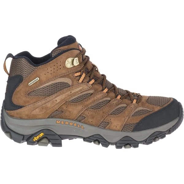MERRELL Men's Moab 3 Mid Waterproof Hiking Boots 2 MERRELL Men's Moab 3 Mid Waterproof Hiking Boots - Image 2