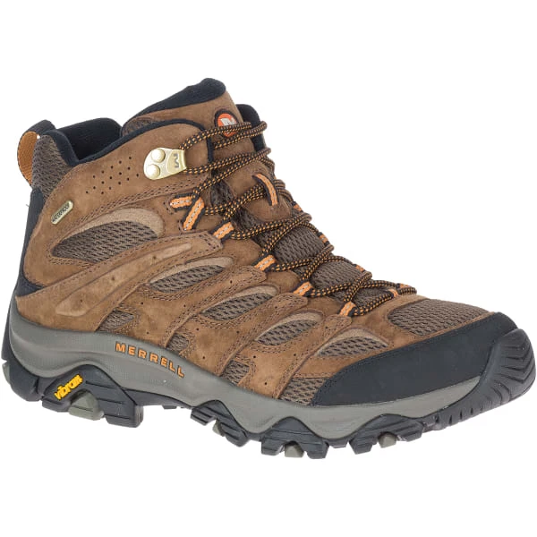 MERRELL Men's Moab 3 Mid Waterproof Hiking Boots 1 MERRELL Men's Moab 3 Mid Waterproof Hiking Boots