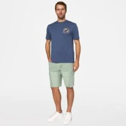IZOD Men's Saltwater Short-Sleeve Graphic Tee -Fam By Style 2079080 402 alt2