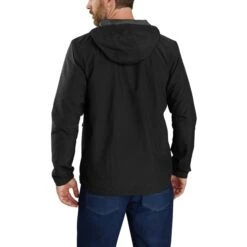 CARHARTT Men's Rain Defender Relaxed Fit Lightweight Jacket -Fam By Style 2079208 001 alt2