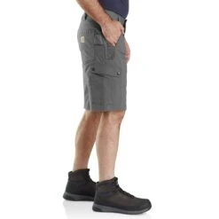 CARHARTT Men's Rugged Flex Relaxed Fit Cargo Work Shorts -Fam By Style 2079246 004 alt4