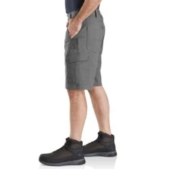 CARHARTT Men's Rugged Flex Relaxed Fit Cargo Work Shorts -Fam By Style 2079246 004 alt5