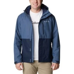 COLUMBIA Men's Hikebound Rain Jacket -Fam By Style 2079272 402 alt3