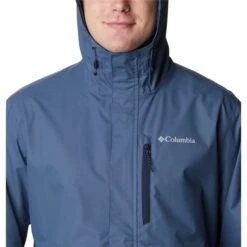 COLUMBIA Men's Hikebound Rain Jacket -Fam By Style 2079272 402 alt5