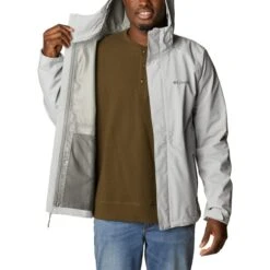 COLUMBIA Men's Earth Explorer Shell Jacket 12 COLUMBIA Men's Earth Explorer Shell Jacket -Fam By Style 2079274 003 alt4