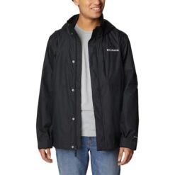 COLUMBIA Men's Cloud Crest Rain Jacket 11 COLUMBIA Men's Cloud Crest Rain Jacket -Fam By Style 2079275 001 alt3
