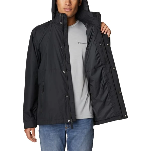 COLUMBIA Men's Cloud Crest Rain Jacket 5 COLUMBIA Men's Cloud Crest Rain Jacket - Image 5