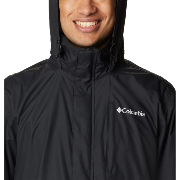 COLUMBIA Men's Cloud Crest Rain Jacket 6 COLUMBIA Men's Cloud Crest Rain Jacket - Image 6