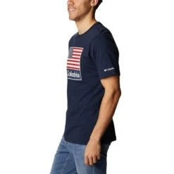 COLUMBIA Men's CSC Country Logo Short-Sleeve Tee -Fam By Style 2079305 402 alt2