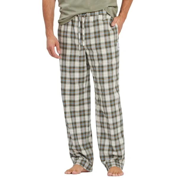 LIFE IS GOOD Putty Plaid Classic Sleep Pants 1 LIFE IS GOOD Putty Plaid Classic Sleep Pants